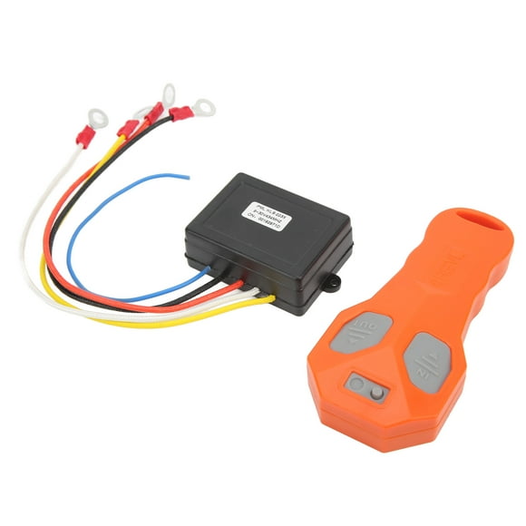 Winch Remote Controller, High Sensitivity Reliable Portable Wireless Winch Remote Control Kit With Indicator Light For Truck For ATV