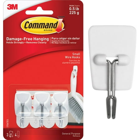 

3M 3M Command Wire Adhesive Hook White