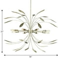 thumbnail image 7 of Mariposa Collection Eight-Light Antique Gold Hanging Pendant Light, 7 of 7