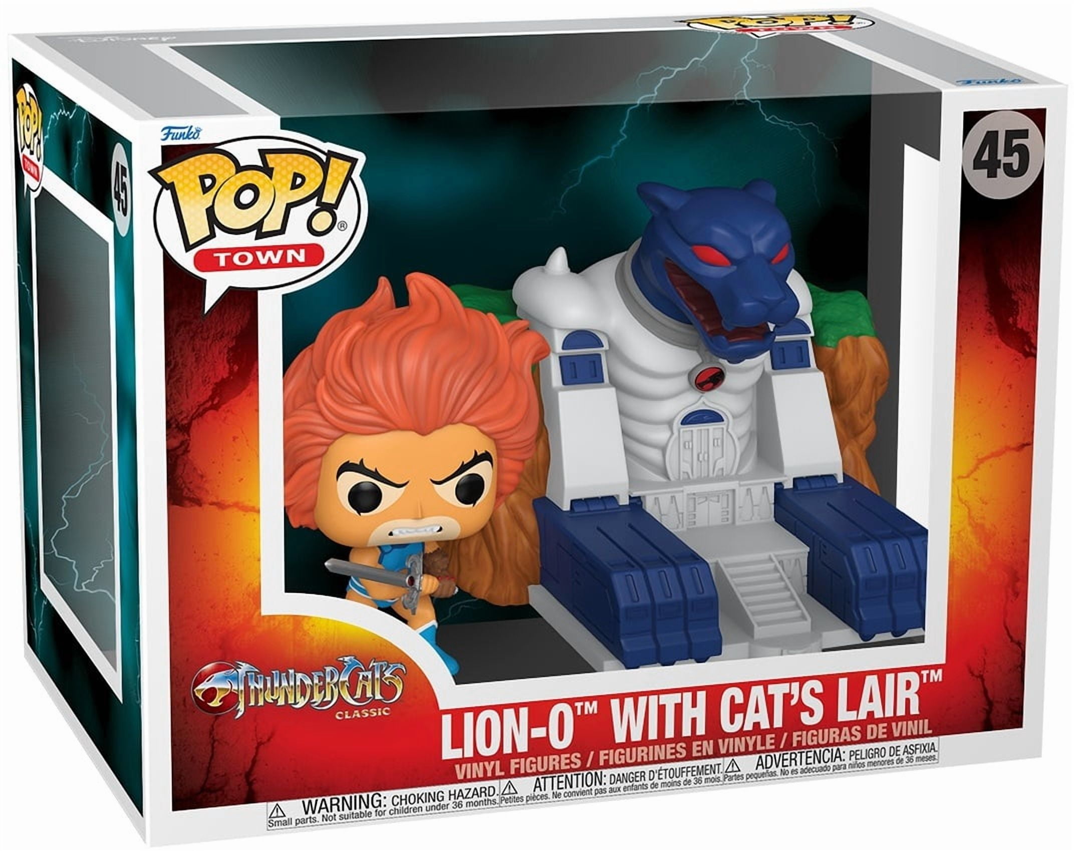 FUNKO POP! Town: ThunderCats - Lion-O with Cat's Lair