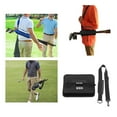 thumbnail image 3 of Golf Club Carry Bag with Ball Pouch Course Training Case Mini Carrier Black, 3 of 6