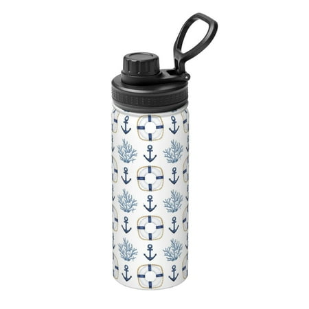 

Goofa Sea Vacations Print 18oz Sports Insulated Kettle With Straw Water Bottle Sports Water Bottle For Running Hiking Cycling Climbing Mans Womans