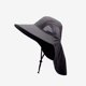 thumbnail image 5 of Typpkmm Sombrero Para El Sol Con ProteccióN Del Cuello De Malla De Color SóLido, 5 of 7
