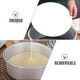 thumbnail image 3 of FONWILYO 8 Inch Aluminum Cake Pan Chiffon Cake Tube Pan For Baking Round Removable Bottom, 3 of 8