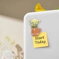 thumbnail image 1 of Mini Ceramic Vase Refrigerator Magnet | 3D Cute Fridge Sticker | Strong Magnetic Decorative Side Decor | Assorted Patterns | Durable Mini Size | 1-Piece Set, 1 of 4