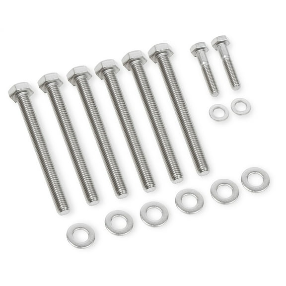 Mr Gasket 60930G Water Pump Bolts Fits select: 2010-2015 CHEVROLET CAMARO, 1997-2013 CHEVROLET CORVETTE
