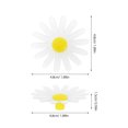 thumbnail image 2 of unbranded 100Ud Cubiertas De Plásticas Daisy Para Luces De Cadena En Eventos Y, 2 of 7