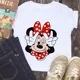 thumbnail image 3 of Serie Disney Mickey Minnie Anime Ropa Camiseta de algodón Niño Niño Niña Casual Verano Blanco Rosa Niños Camiseta Bebé Camisetas Kawaii, 3 of 5