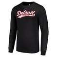 thumbnail image 2 of Men's Starter Black Detroit Red Wings Tailsweep T-Shirt, 2 of 3