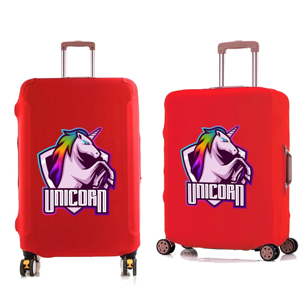 Luggage Cover for 18-32 Inch Teamlogo Pattern Suitcase Protector New Travel Accessories Trolley Case Thicker Elastic Dust Cover 8teamlogo006 S