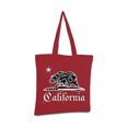 thumbnail image 2 of Awkward Styles California Republic Bandana Tote Bag California Bandana Bear Canvas Bag California Tote Bags Cali Shopping Bag California Reusable Grocery Bag Cali Gifts Cali Bear Bag, 2 of 5