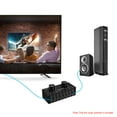 thumbnail image 3 of Audio Switcher,Splitter With 3.5mm Input Output Box Splitter With Switcher Two-way 6-in-2-out Audio 3.5mm Audio Input Two-way Audio Box 6 2 Output Wotao Moweo 6-in-2-out Switcher, 3 of 7
