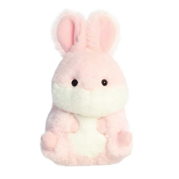 Aurora - Mini Pink Rolly Pet - 5" Bunny Pink - Playful Stuffed Animal