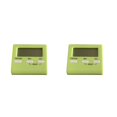 thumbnail image 2 of jesticaly Digital Kitchen Timer LCD Cooking Electronic Sleep Oven Boiled Eggs Alarm Clock Table Decor for Sports Game Green 2Set, 2 of 6