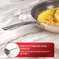 thumbnail image 2 of T-fal Excellence Ceramic Frypan 26cm, Cream, 2 of 7