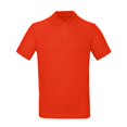 thumbnail image 1 of B&C - Polo modelo Inspire para hombre (Rojo Llama), 1 of 3