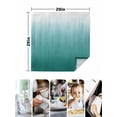 thumbnail image 4 of Teal Green Ombre Cloth Napkins Set of 8 Reusable Dinner Napkins, Contemporary Gradient Abstract Art Cocktail Napkin Washable Table Napkins for Wedding/Holiday Party/Baby Shower 20"x20", 4 of 7