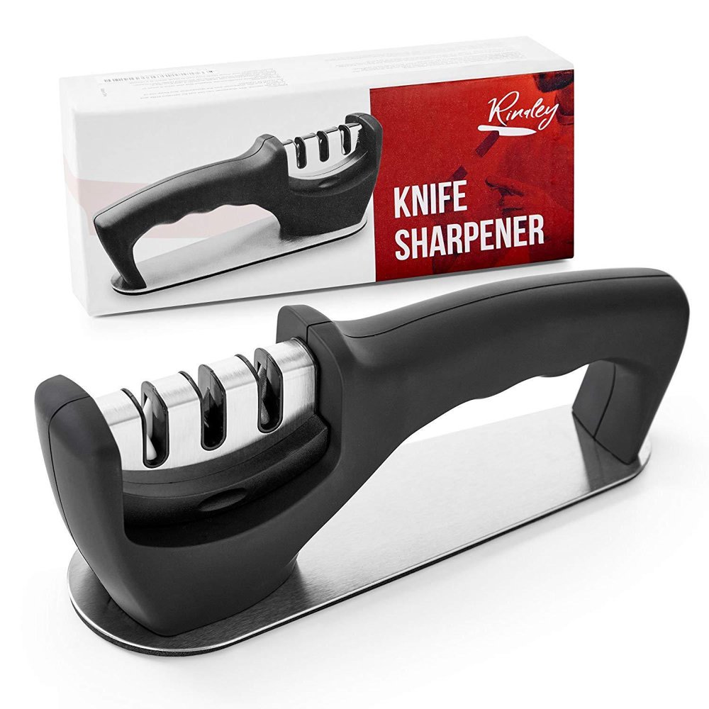 Ceramic Knife Sharpener 3 Stage Sharpener Repairs, Restores And