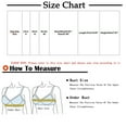 thumbnail image 3 of Darzheoy Bras for Women Fashion Bra Letter Vest Camisole Breathable Push Up Tops Underwear Workout Tops One Size(34-38), 3 of 4