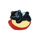 thumbnail image 2 of Figura Decorativa de Un Adorable Monitor de Playa con Manzanas, Gatos y Carbón | Material de Resina | Diseño Encantador | Regalo Ideal para Amantes de Los Gatos, 2 of 2