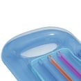 thumbnail image 4 of Cama Flotante Inflable Wdftyju con Sillón Reclinable para Piscina Barandilla Playa Verano Azul, 4 of 9