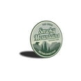 thumbnail image 3 of Smoky Mountains Park Novelty Decor, Metal Wall Sign - 12" Circle, 3 of 4