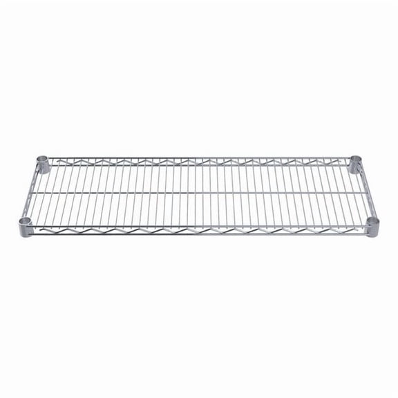 Akro-Mils® QS - Horizontal Wire Shelf, 12" x 36", Chrome, 1/Each