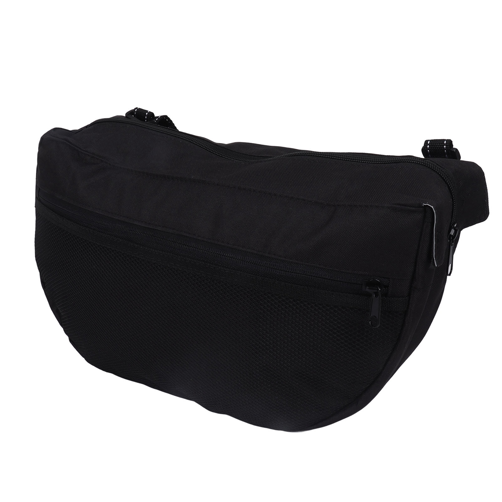 BOKYAN Universal Side Sling Stroller Saddle Bag, Waterproof Baby & Pet Stroller Organizer Accessory with Insulated Pocket, Compact Storage for Travel, 16.9 inches / 43 cm, Black