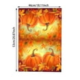 thumbnail image 3 of TIELUTT Maple Leaf Pumpkin Print Mailbox Protective Cover Durable Outdoor Weather Decorative Mailbox Guard for Couch Cover for Cats Scratching Sofa Cover Set Recliner Arm Covers Garden Fabric Exterior, 3 of 8