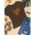 thumbnail image 3 of Storybook Style Flowers T-Shirt Women -Image by Shutterstock, Female Large, 3 of 4