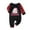 Red, variant on Aboser Christmas Pajamas for Family Matching Sets Pink Holiday Sleepwear Cute Xmas Santa Claus Graphic Shirt with Long Pants Jammies Set Pijamas De Navidad Para Familia