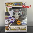 thumbnail image 5 of 2025 NUEVA FUNKO POP ONE PIECE serie Primitive Samurai Brook #1129 Chase #358 Figura de acción modelo de personaje Juguetes para niños Regalos, 5 of 5