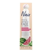 Nair Prep & Smooth Face Hair Remover, Watermelon Extract & Hyaluronic Acid, 1.76 oz