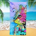 thumbnail image 3 of Adult Beach Towel, Bonsai Tree Turtle Beach Towel, Sea Turtle Large Microfiber Bath Towel, Beach Towel for Women, Ocean Summer Fun No Sand Quick Dry Travel Towel for Yoga Exercise 31" x 71", 3 of 4