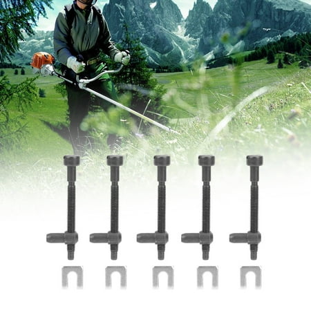 

ESTINK 10Pcs Chain Saw Bar Tensioner Adjusting Screw Fit For 288 281 272 XP 268 266 Chain Adjuster Tensioner Chain Tensioner