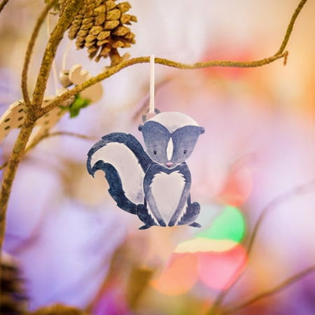 

Christmas Decorations Forest Critter Theme Pendant Acrylic Decorative Pendant With Lanyard for Xmas Indoor Décor Party Favors