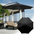 thumbnail image 2 of Matoen Patio Umbrella Replacement 8 Ribs Strong and Thick Umbrella Canopy Outdoor Umbrella Replacement Top Shade Cover, Fit Outdoor Yard Garden Umbrella Canopy, 2 of 5