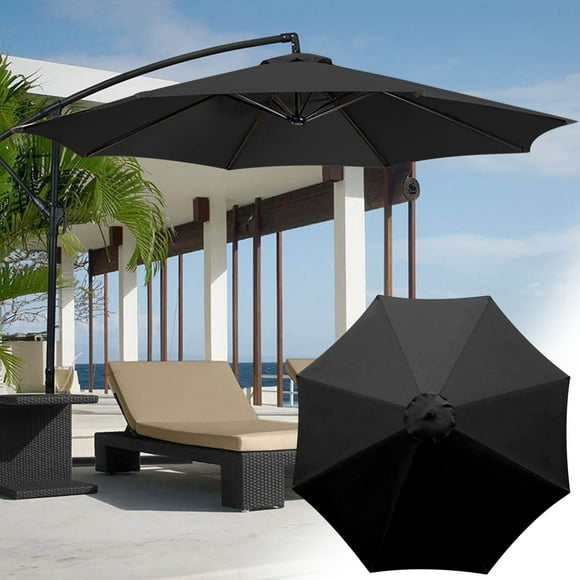 Parapluie de Patio Extérieur LSLJS Beach Umbrella Cour Extérieure Parapluie Surface Polyester Pare-Soleil Parapluie Écran Solaire et Tissu Anti-Pluie Jardin Pillar Parapluie