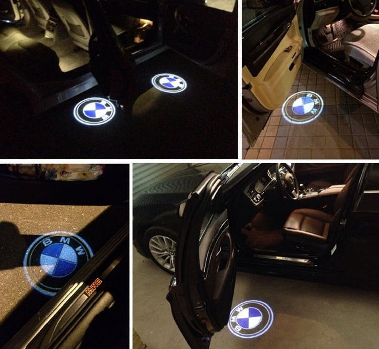 GetUSCart- Car Door LED Logo Lighting fit BMW Projector Welcome