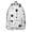 Baseballs Caps Black, variant on Baseballs Blue Pattern Backpack for School, Cute School Bag with Adjustable Shoulder Straps and Padded Back, 15.7"x11.8"x5.5"