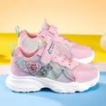 thumbnail image 6 of Djtdsds Toddler Girls Mesh Walking Shoes Lightweight Breathable Casual Sneakers with Cute Character Design Size:9.5-10 Years, 6 of 9