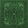 thumbnail image 1 of Ahgly Company Indoor Square Persian Emerald Green Traditional Area Rugs, 7' Square, 1 of 4