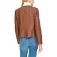 thumbnail image 3 of Cole Haan Women's Lambskin Leather Jacket (Hickory, XS), 3 of 3