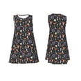thumbnail image 7 of KLL Mushroom Pattern Womens Summer Dresses 2025,Loose Round Neck Sleeveless Sundresses Tank Dresses with Pockets, 7 of 7