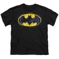 thumbnail image 2 of Batman Batman Airbrush Logo Kids T Shirt (Medium) for Youth Toddler Boys and Girls, Black, 2 of 5