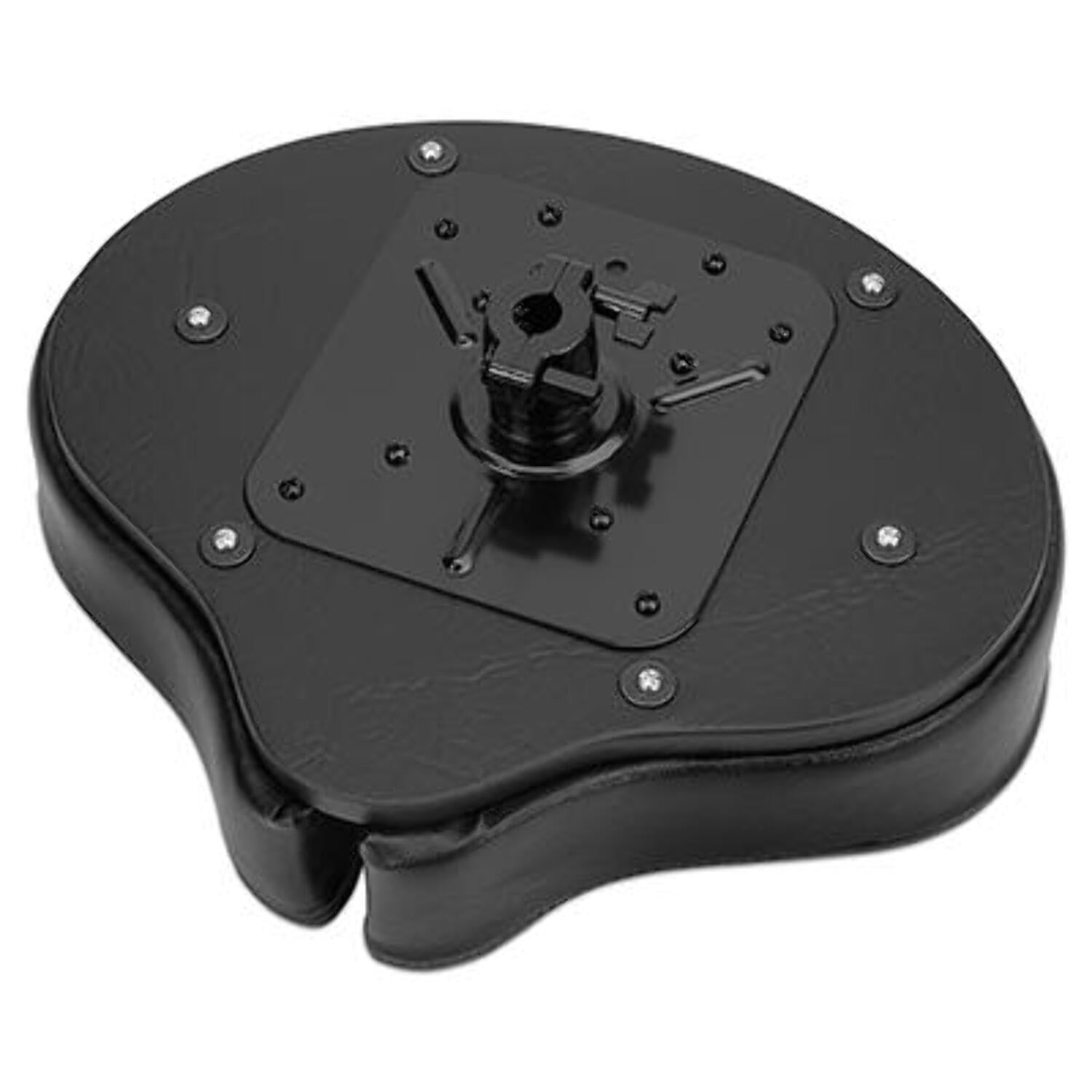 Ahead Spinal-G Drum Saddle, 3 Leg, Black Top / Black Sides