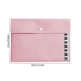 thumbnail image 3 of Yunuuuoa Plastic File Folder with Button Closure, Multi Pocket Document Organizer for Office Home Use, Transparent Pouch for Papers Receipts Bills, Letter Size File Bag Portfolio, 3 of 6