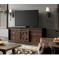 thumbnail image 4 of WAMPAT Modern Farmhouse TV Stand for up to 65" TVs Wood Entertainment Center with Drawers and Adjustable Shelf for Living Room, Brown, 4 of 6