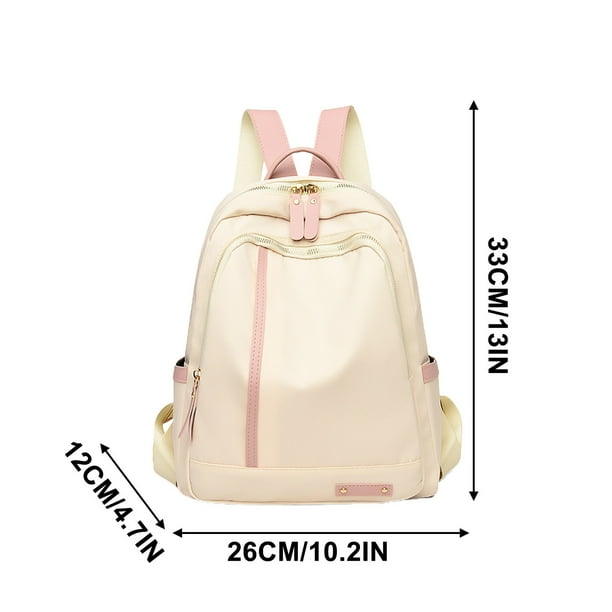 Mochila versátil de gran capacidad para estudiantes de secundaria, mochila a prueba de errores con colores a juego, nueva mochila para estudiantes para la temporada escolar.