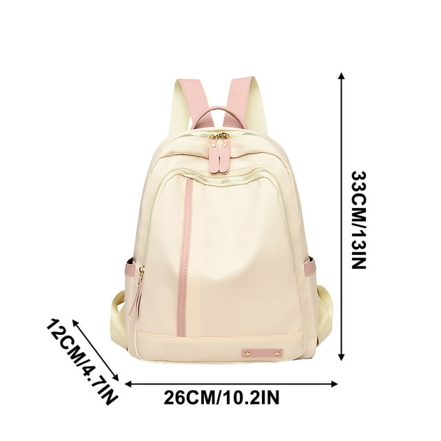Backpacks for High Schoolversatile Large Capacity Junior High School Student Backpack Color Matching Foolproof Backpack New Student Backpack for the Start of the School Season